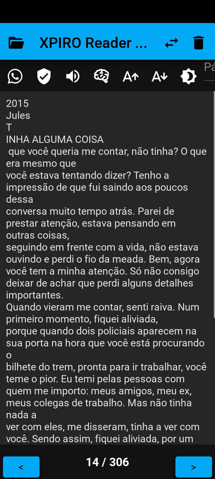 Modo Escuro Papiro Y