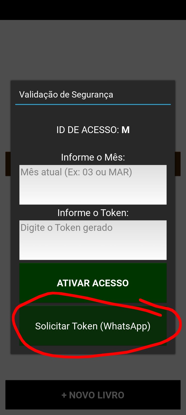 Passo 2 - Solicitar Token