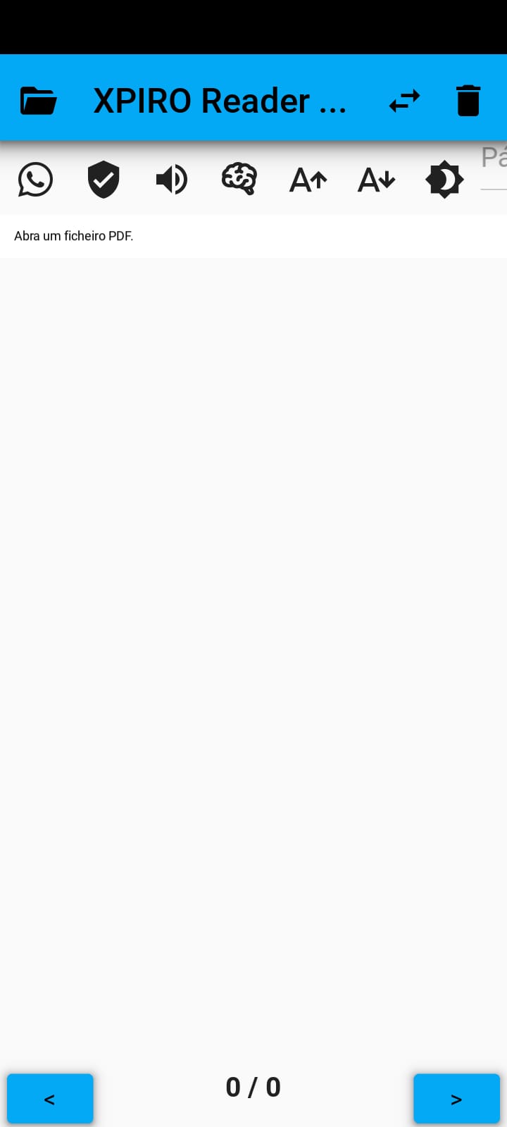 Interface Inicial Papiro Y