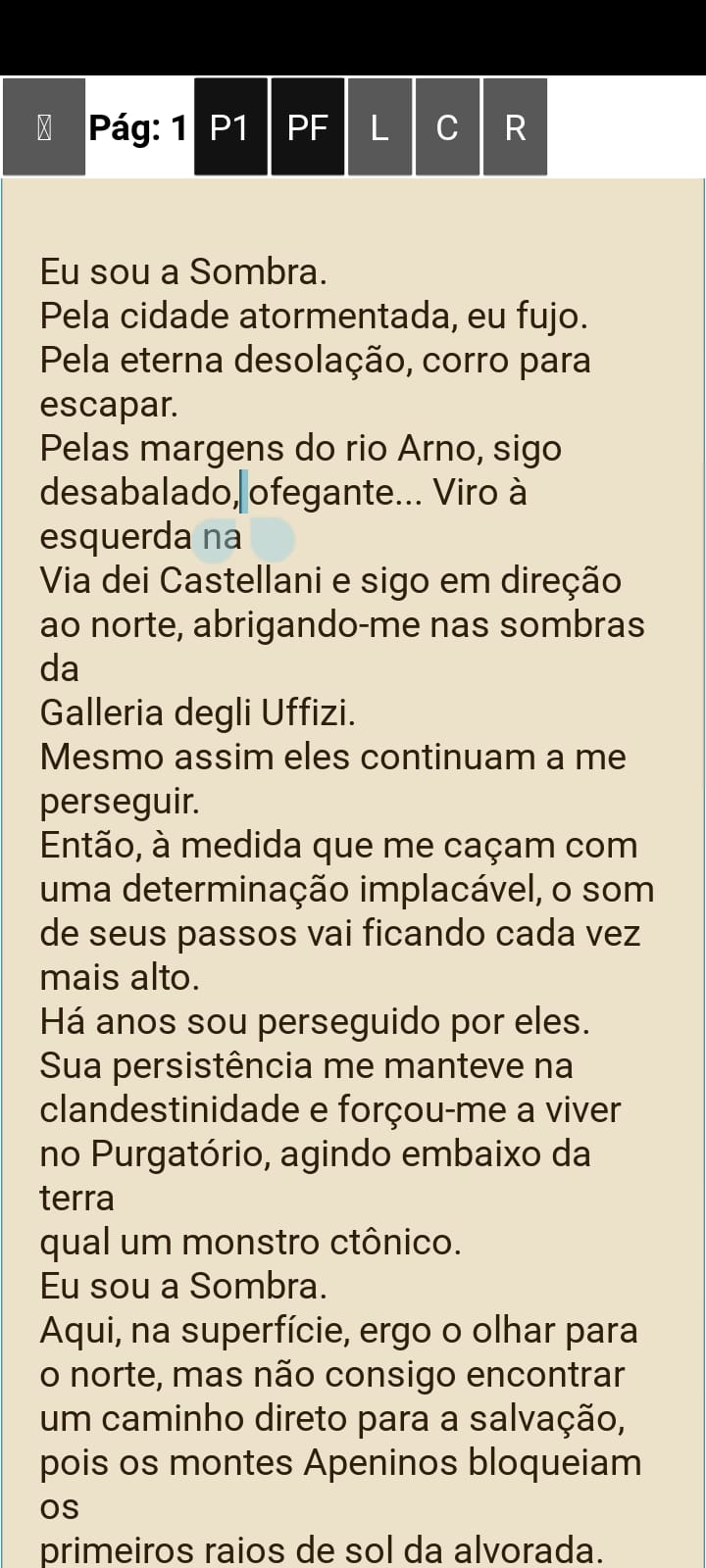 Modo Claro do Escritor